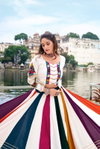 Multi Colour Navratri Special Pure Rayon Lehenga With Blouse Nnk1615